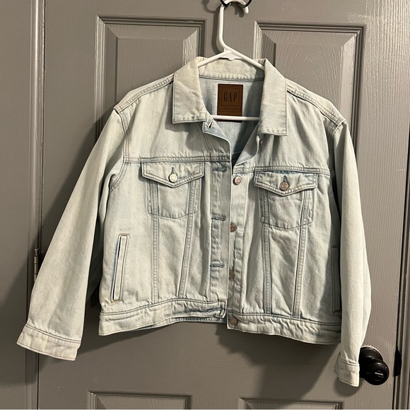 GAP Jackets & Blazers - GAP Faded Blue Denim Jacket